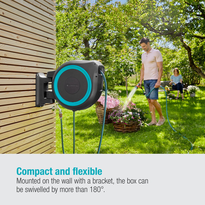 Gardena Wall-Mounted Hose Box RollUp XL, 35m