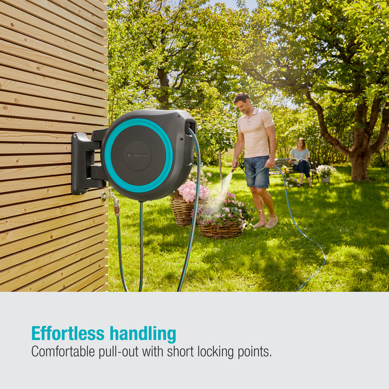 Gardena Wall-Mounted Hose Box RollUp XL, 35m