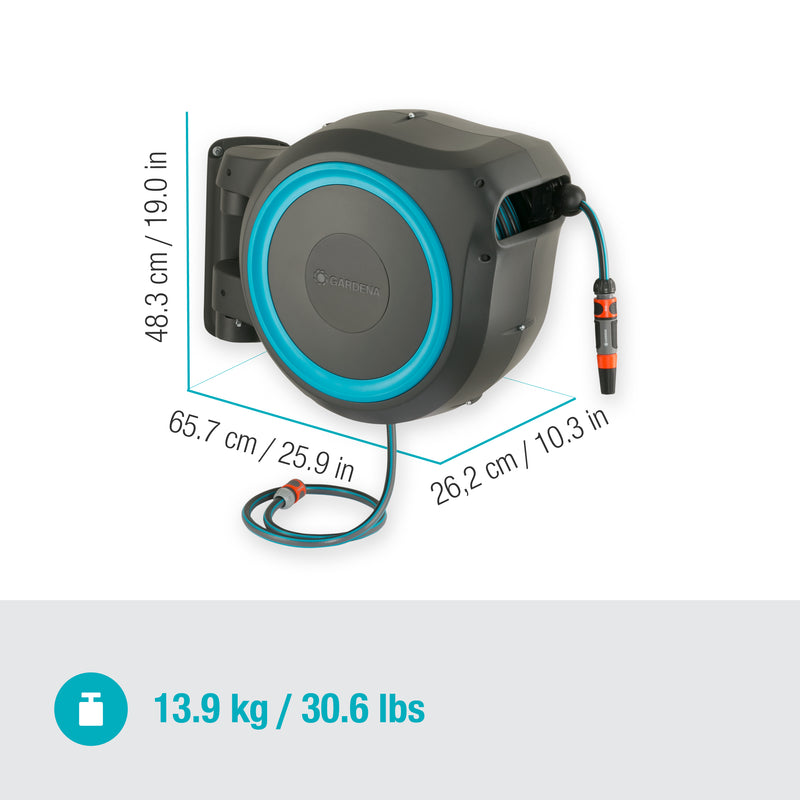 Gardena Wall-Mounted Hose Box RollUp XL, 35m