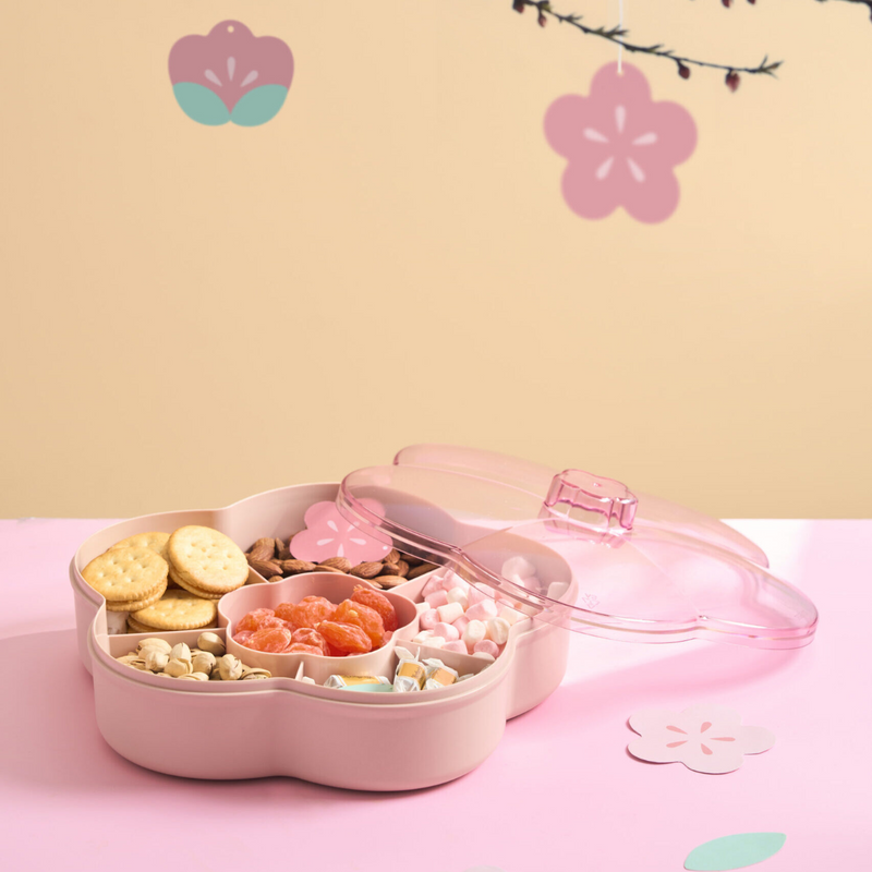 Inochi Haru Candy Box Snack Storage Box Flower Shape