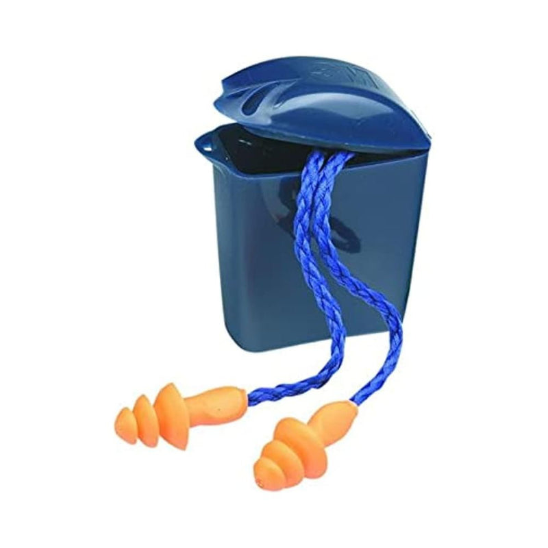 Reusable Earplug Corded with Plastic Case
