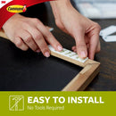 3M Command Medium Picture Hanging Strips (White), 4 Sets Of Strips / 1.4 Kg Per Set