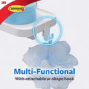 3M Command Bathroom Plate Shelf 17729 Holds Up to 4.5kg Water Resistant, Bathroom Shelf Bathroom Organization
