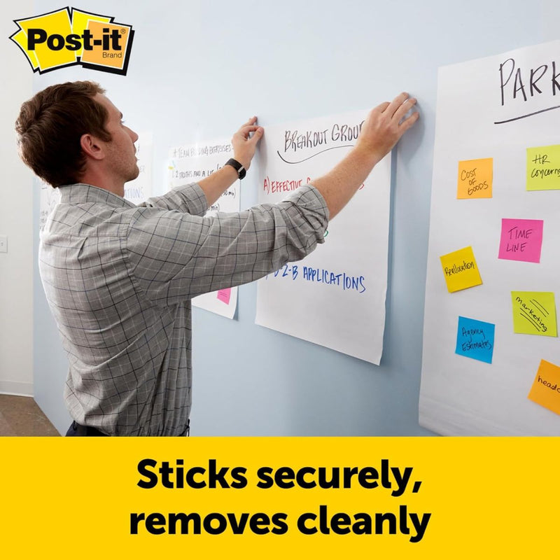3M Post-it Super Sticky Mini Easel Pad 15" x 18", 20 Sheets/Pad