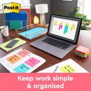 3M Post-it Original Sticky Note 3x3 inch Poptimistic, 10 Pads, 100 Sheets/Pad