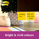 3M Post-it Super Sticky Notes 654-1SS3Y, Yellow, 76 mm x 76 mm, 90 sheets