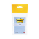 3M Post-it Notes Cloud Blue 656-1CB, 2 In x 3 In, 100 Sheets