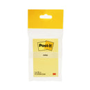 3M Post-it Notes HB 656-1, Canary Yellow, EN, 50 mm x 76 mm x 100 Sheets