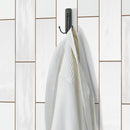 3M Command Bath Large Matte Black Double Hooks