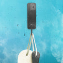3M Command Bath Hook, Medium, Matte Black, 1 Hook 2 Strips per Pack, Bathroom Organization