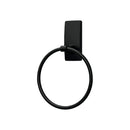 3M Command Bath Matte Black Towel Ring, 1 Towel Ring, 2 Strips