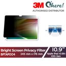 3M Bright Screen Privacy Filter for Apple iPad 10.9in 10th Gen, 245 mm x 176 mm, BPTAP004