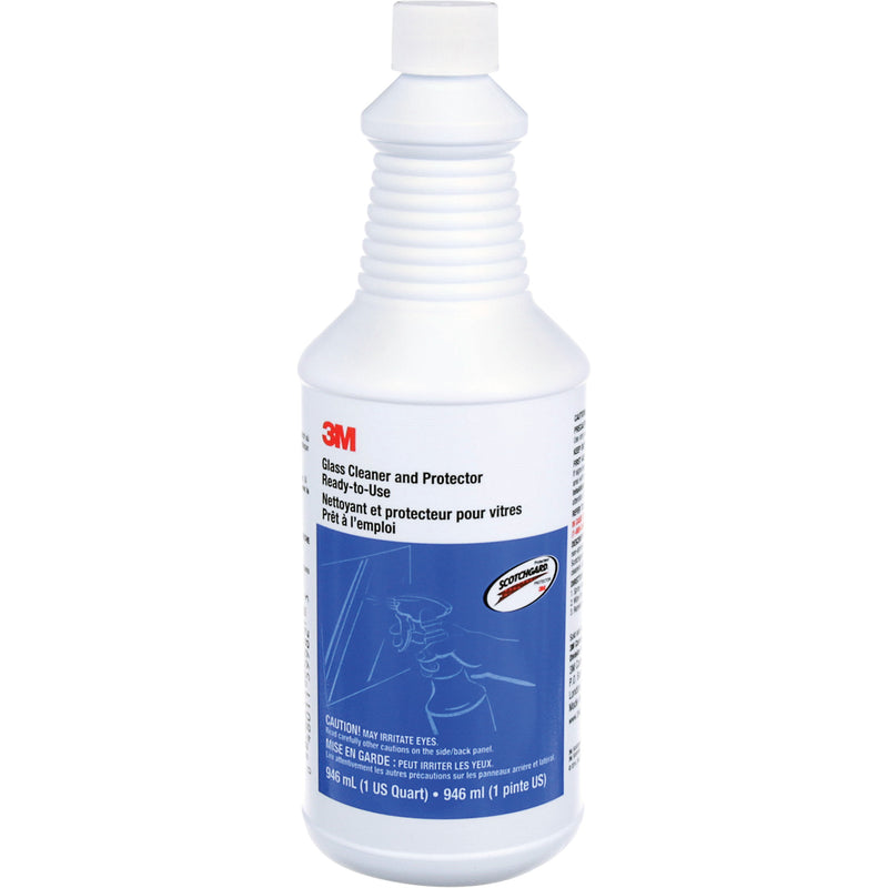 3M Scotchgard Glass Cleaner & Protector, 1 Quart (946ml)