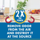 Natural Magic Gonzo Odor Air Magnet Max - Fragrance Free (with activated carbon) 14Oz