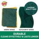 3M Scotchbrite 213X2+520U2 Anti Bacterial Scrub Sponge