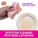 3M Scotchbrite 213X2+520U2 Anti Bacterial Scrub Sponge