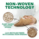 3M Scotchbrite NS80 Greener Cellulose Non-Scratch 2pcs/pack