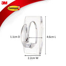 3M Command 17010-54CLR Festive Celebration Christmas Pack Assorted Clear Hooks