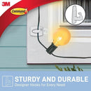 3M Command 17010-54CLR Festive Celebration Christmas Pack Assorted Clear Hooks