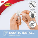 3M Command 17010-54CLR Festive Celebration Christmas Pack Assorted Clear Hooks