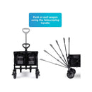 Black & Decker Collapsible Wagon Foldable Trolley Utility Wagon