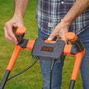 Black & Decker Lawnmower Corded 1200W, Cutting Width 32cm, BEMW451BH-XD