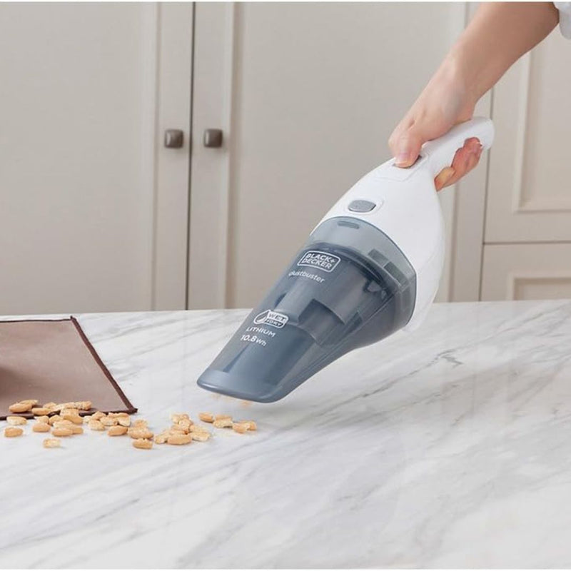 Black & Decker 7.2V Cordles Li-Ion Wet and Dry Cyclonic Dustbuster Hand Vacuum Orange WD7201O
