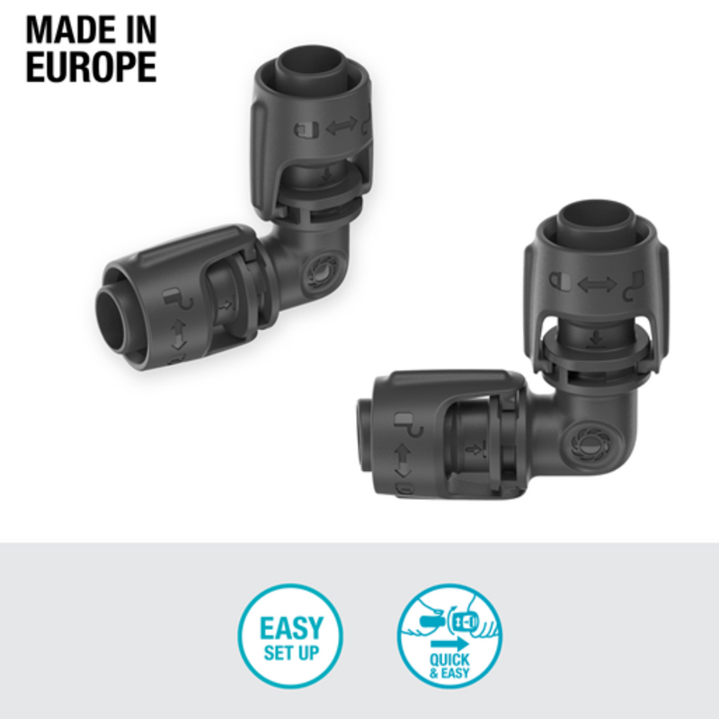 Gardena Micro-Drip System L-Joint 13 mm (1/2") 13202-20 Irrigation System