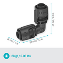 Gardena Micro-Drip System L-Joint 13 mm (1/2") 13202-20 Irrigation System