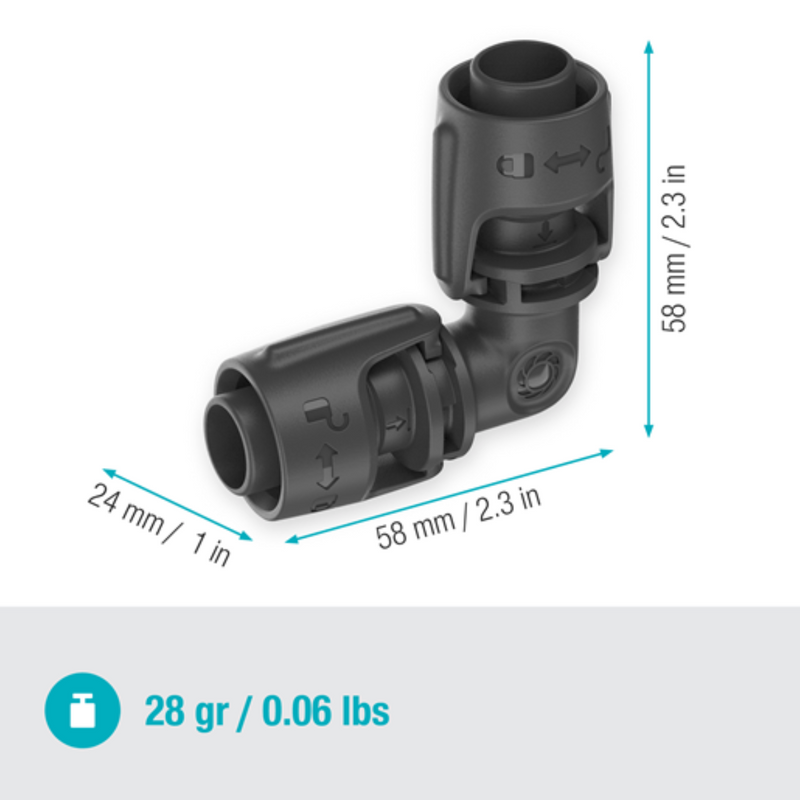 Gardena Micro-Drip System L-Joint 13 mm (1/2") 13202-20 Irrigation System