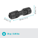 Gardena Micro-Drip System Connector 13 mm (1/2") 13203-20 Irrigation System