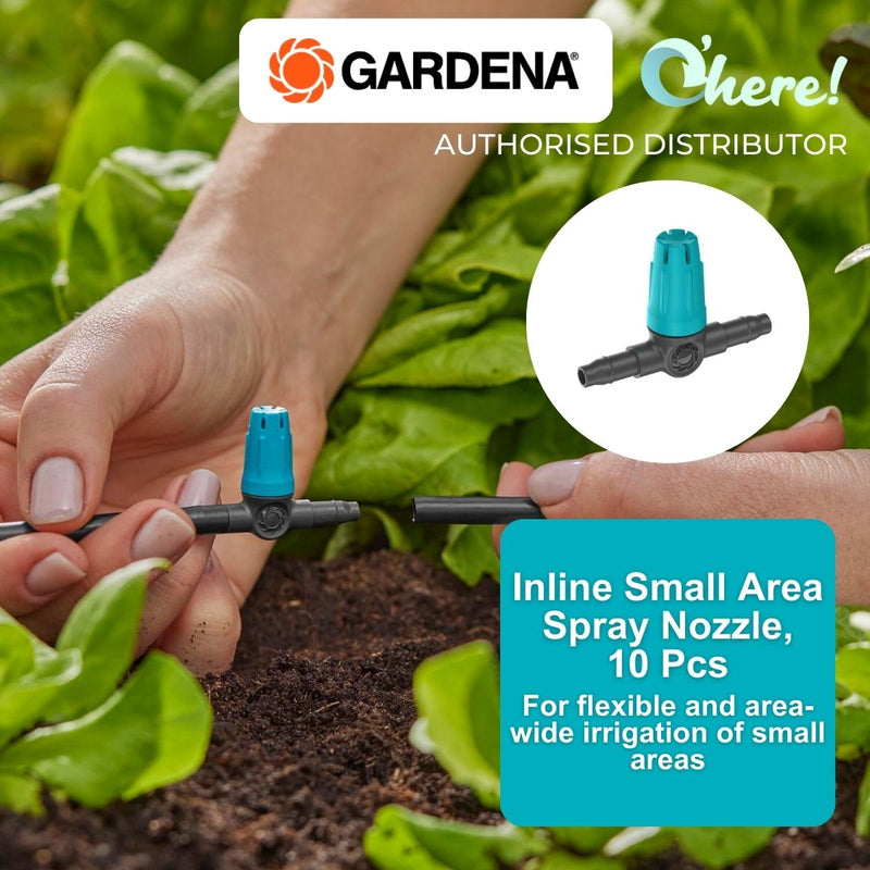 Gardena Micro-Drip-System Small Area Spray Nozzle, 10 Pcs