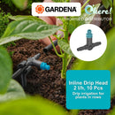 Gardena Micro-Drip-System East Inline Drip Head 2 l/h, 10 Pcs