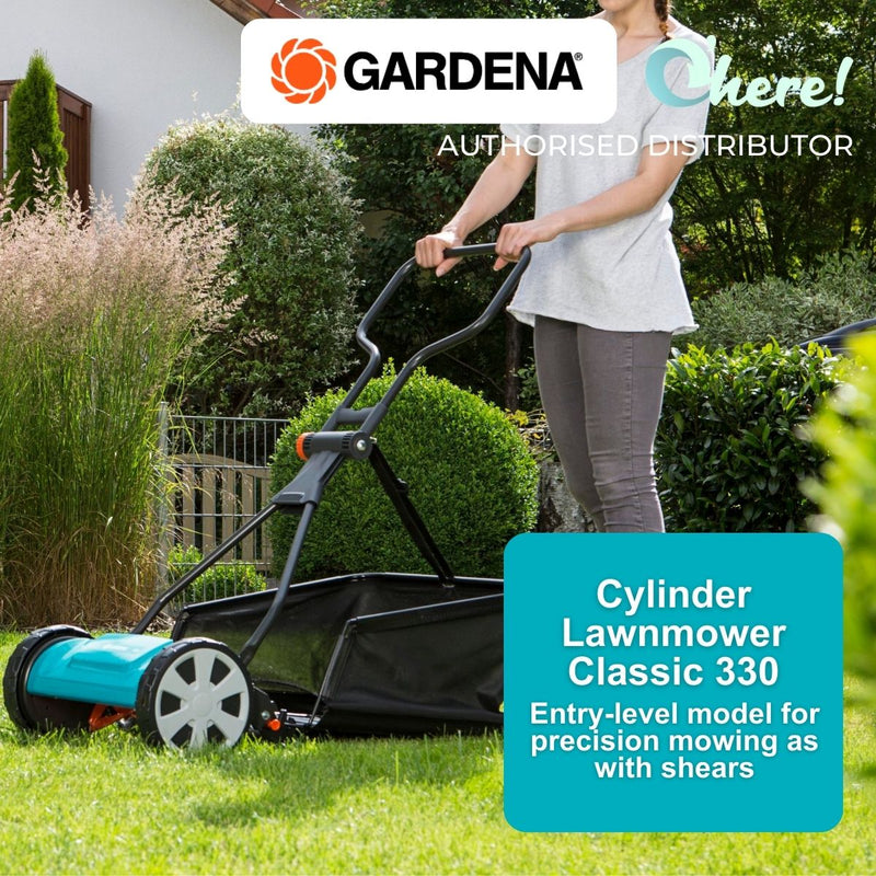 Gardena Classic Cylinder Lawnmower 330