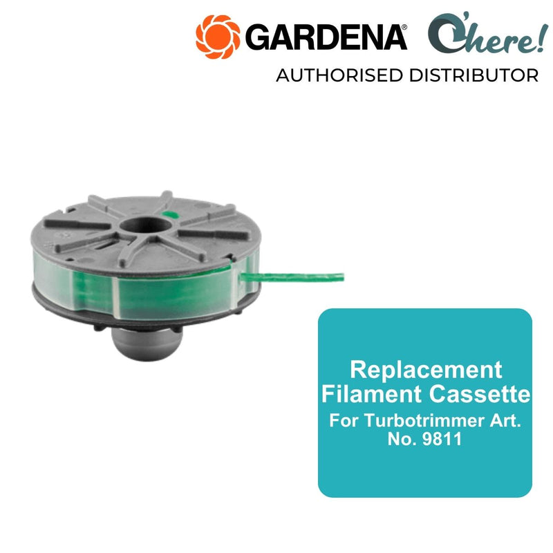 Gardena Grass Trimmers Replacement Filament Cassette For Gardena 9811