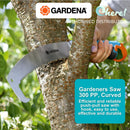 Gardena Combisystem Gardeners' Saw 300 PP Curved