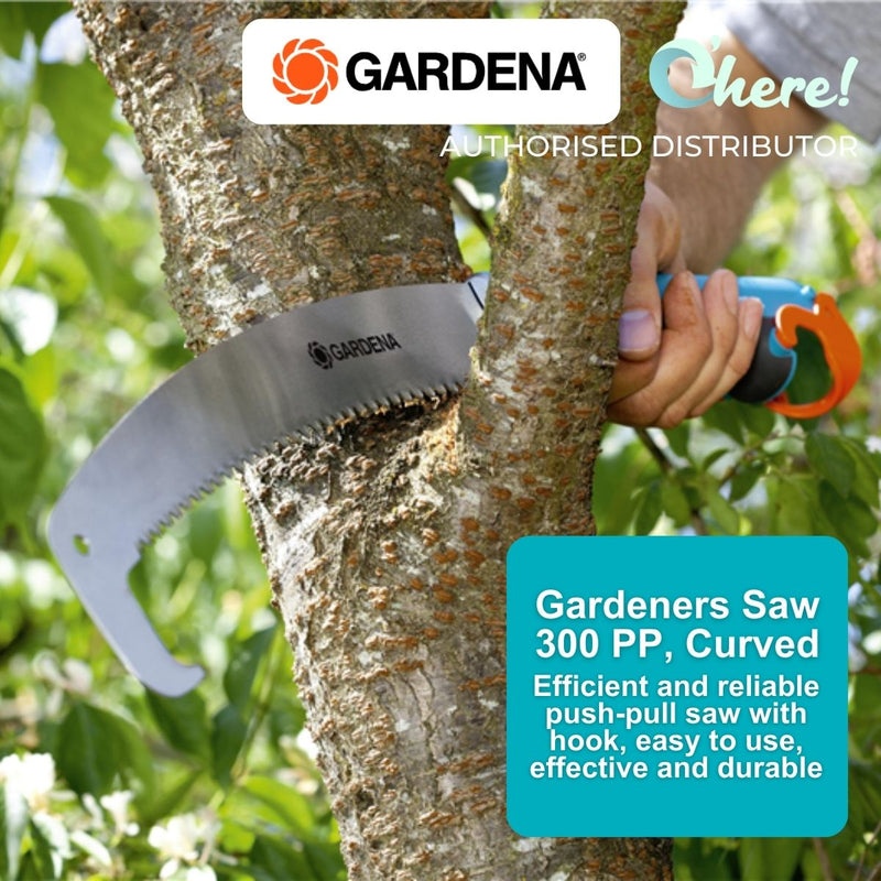 Gardena Combisystem Gardeners' Saw 300 PP Curved