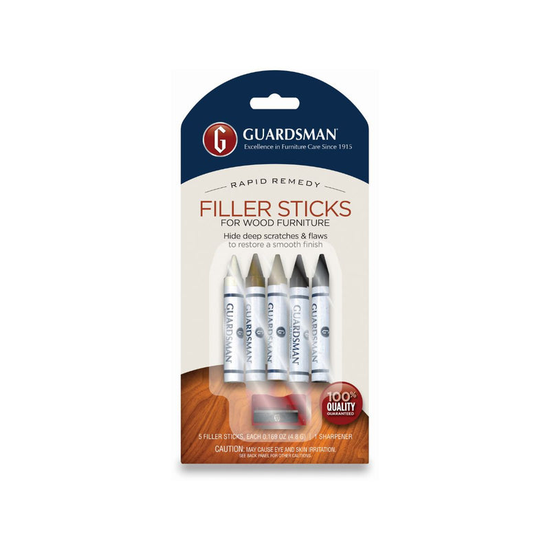 Guardsman Wood Filler Sticks (5 Colours/ Pack)