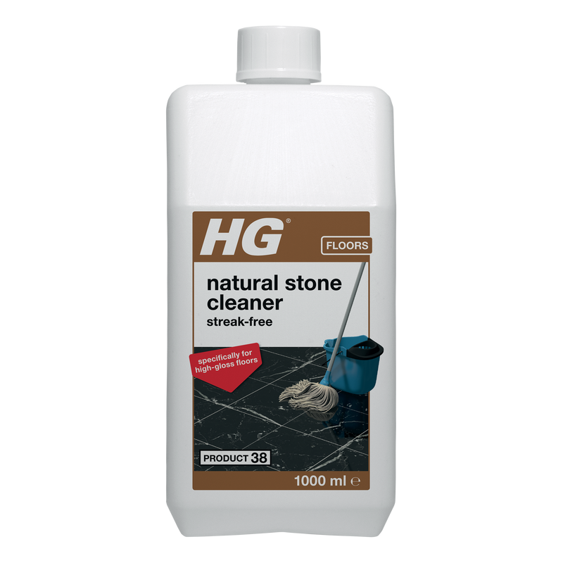 HG Natural Stone Polished Tile Cleaner 1L