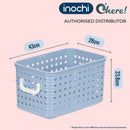 Inochi Tokyo Basket White / Blue / Pink Colours