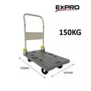 Expro Heavy Duty Foldable Hand Trolley Maximum Load Weight 150kg
