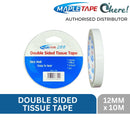 Maple Double Sided Tissue Tape 10M, 12MM/18MM/24MM