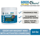 Natural Magic Gonzo Odor Air Magnet Max - Fragrance Free (with activated carbon) 14Oz