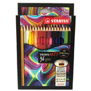 Stabilo Swans Arty Coloured Pencils, 12/24/36/48 Colours Full Length