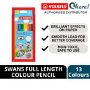 Stabilo Swans Half/Full Length Colour Pencils