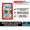 Stabilo Swans Half/Full Length Colour Pencils