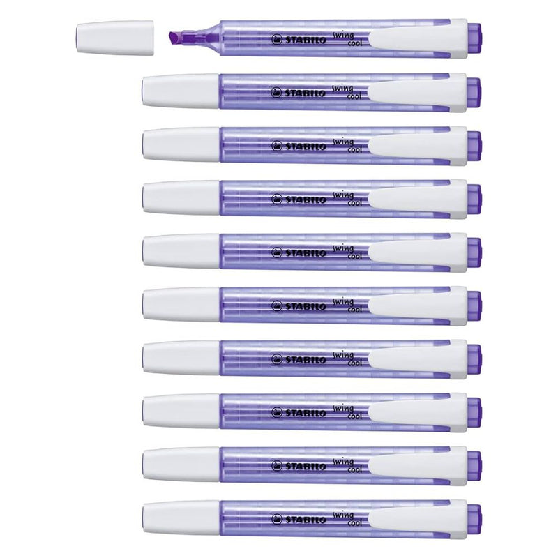 Stabilo Swing Cool Highlighters, Pack of 10
