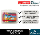 Stabilo Wax Crayons Colour 12/24 Colours