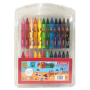 Stabilo Wax Crayons Colour 12/24 Colours