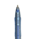 Stabilo 308 Liner Retractable Fine Tip Ballpoint Pens Non Grip, Pack of 4, Blue/Black